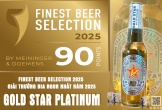 Bia Gold star Platinum – Vinh dự đạt giải những dòng bia ngon nhất thế giới tại Finest beer selection 2025