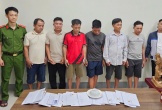 Bắt giữ ổ nhóm đ.á.n.h b.ạ.c tổ chức giữa lòng sông Lam