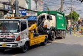 Xe cứu hộ kéo xe rác từng xảy ra va chạm chết người lại cán chết người
