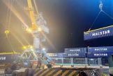 Chuyến vận tải container đầu tiên Hải Phòng - Vũng Áng