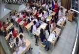 Sự thật về clip học sinh lớp 7 giật tóc, đẩy cô giáo ngã trong lớp học