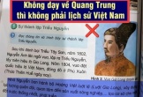 Bộ Giáo dục đề nghị xử lý việc xuyên tạc nội dung lịch sử trong SGK