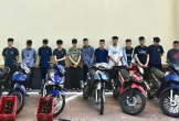Khởi tố 12 thanh thiếu niên mang hung khí, náo loạn đường phố ở Hà Tĩnh