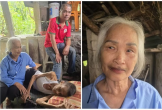 Người đàn bà khóc nghẹn 