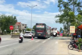 2 xe khách va chạm trên quốc lộ 1 ở Hà Tĩnh, 4 người t.h.ư.ơ.n.g v.o.n.g
