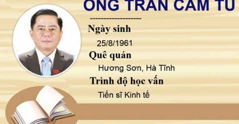 Chân dung ông Trần Cẩm Tú quê Hà Tĩnh - Chủ nhiệm Uỷ ban Kiểm tra Trung ...