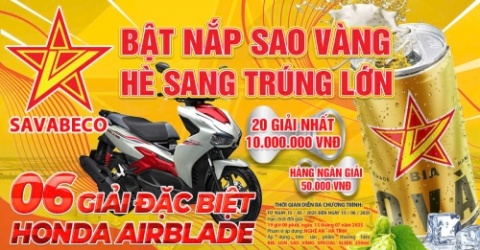 Chương trình khuyến mãi “Bật sao vàng – Hè sang trúng lớn” – Cơ hội